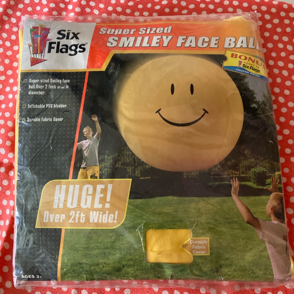 Huge yellow ball